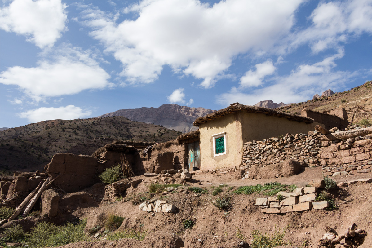 maison dans un village Berbère au Maroc